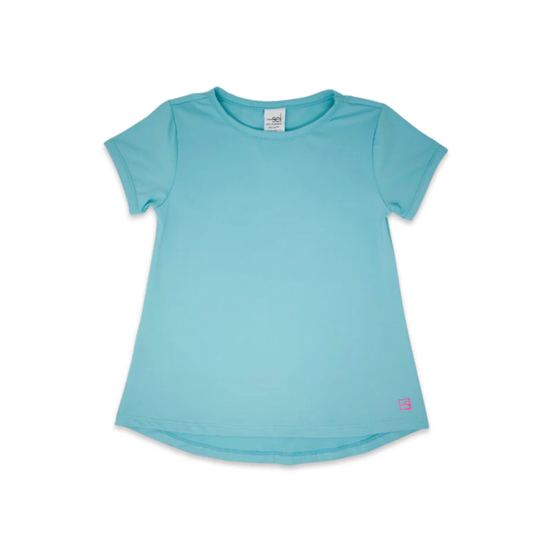 Bridget Tee - Totally Turquoise