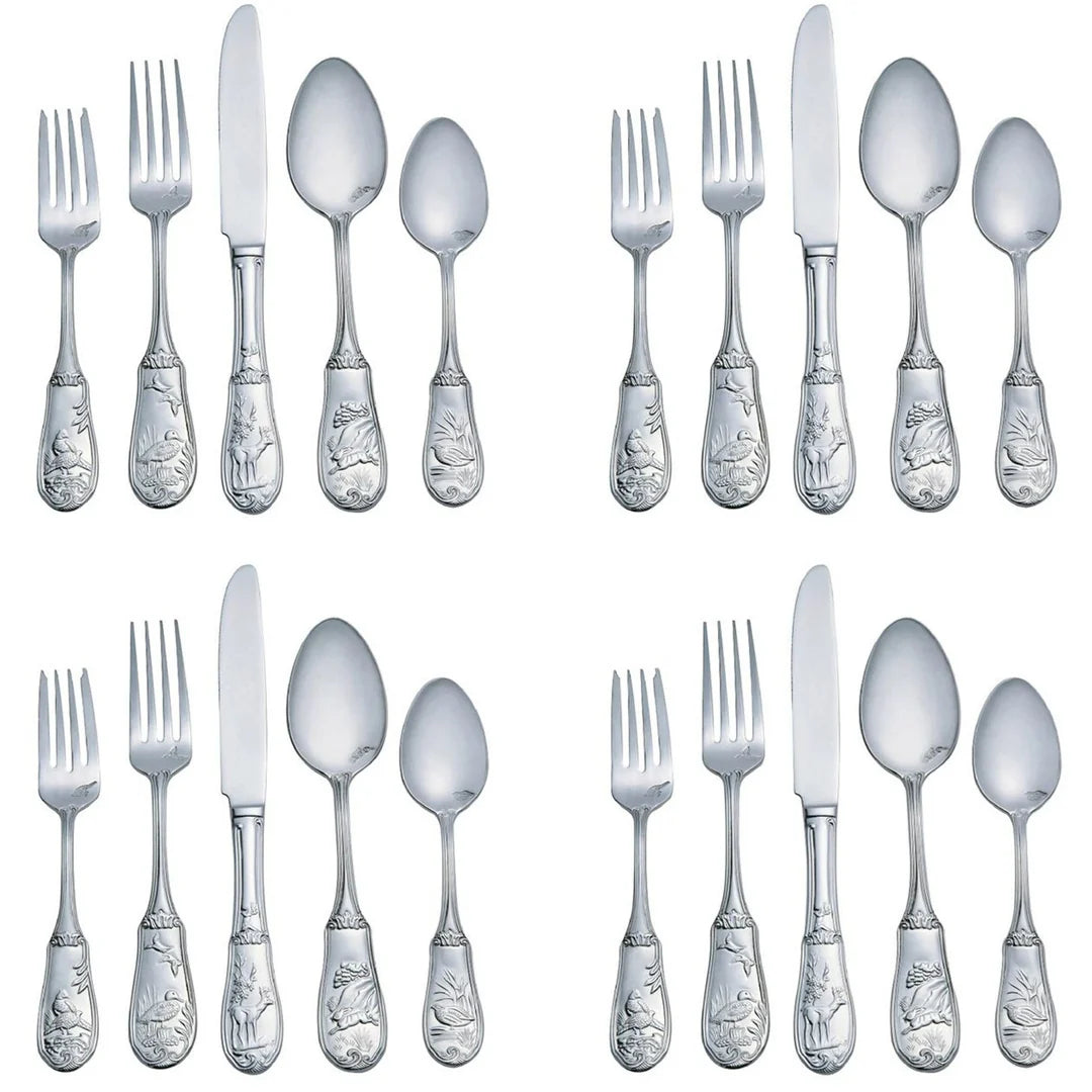 Woodland Spode 20 Piece Flatware Set