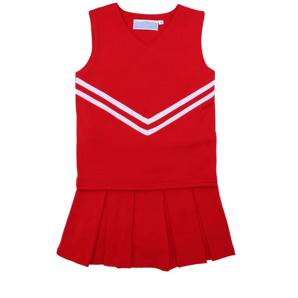 Two Piece Cheer Uniform- Red