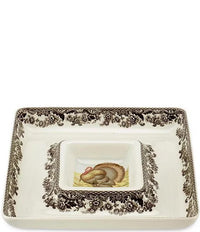 Woodland Turkey Chip & Dip Server