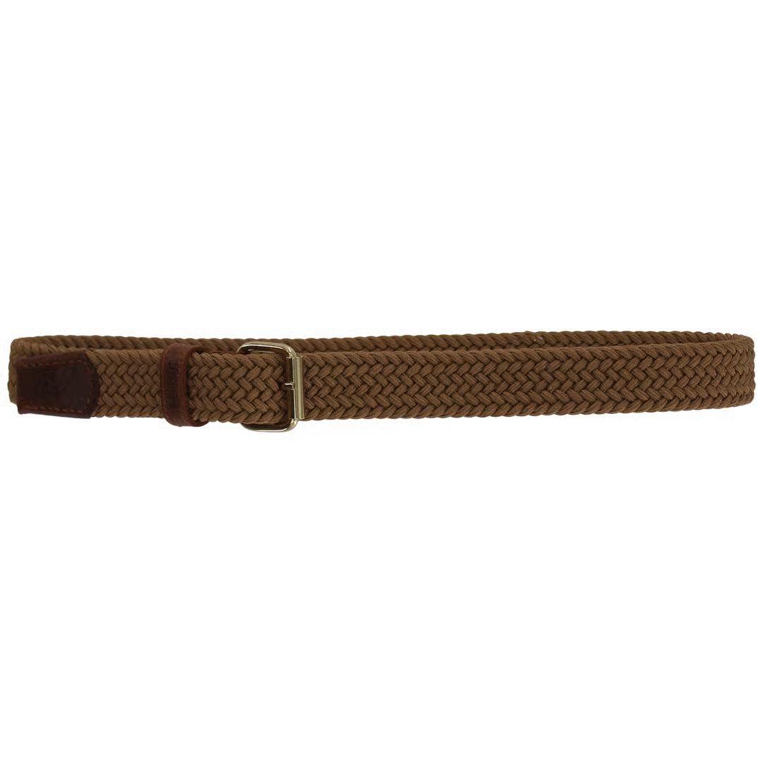 Boys Braided Bely- Khaki