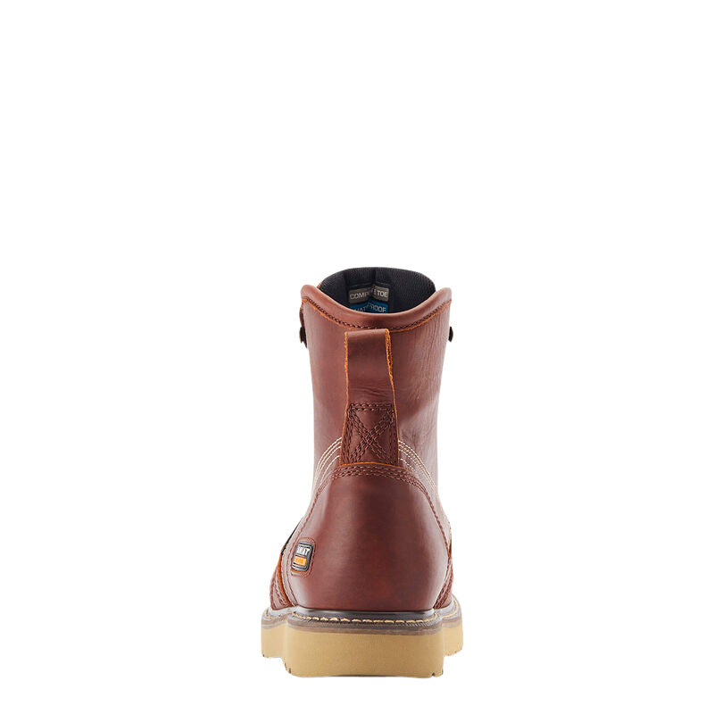 Rebar Wedge Moc Toe 6" Waterproof Composite Toe Work Boot