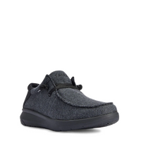 Men's Hilo Stretch Lace - Heathered Smoke / Black