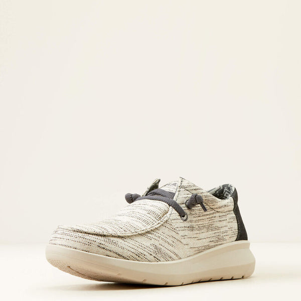 Men's Hilo - Heathered White / Dark Denim