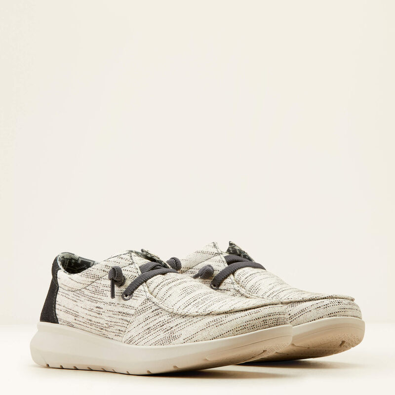 Men's Hilo - Heathered White / Dark Denim