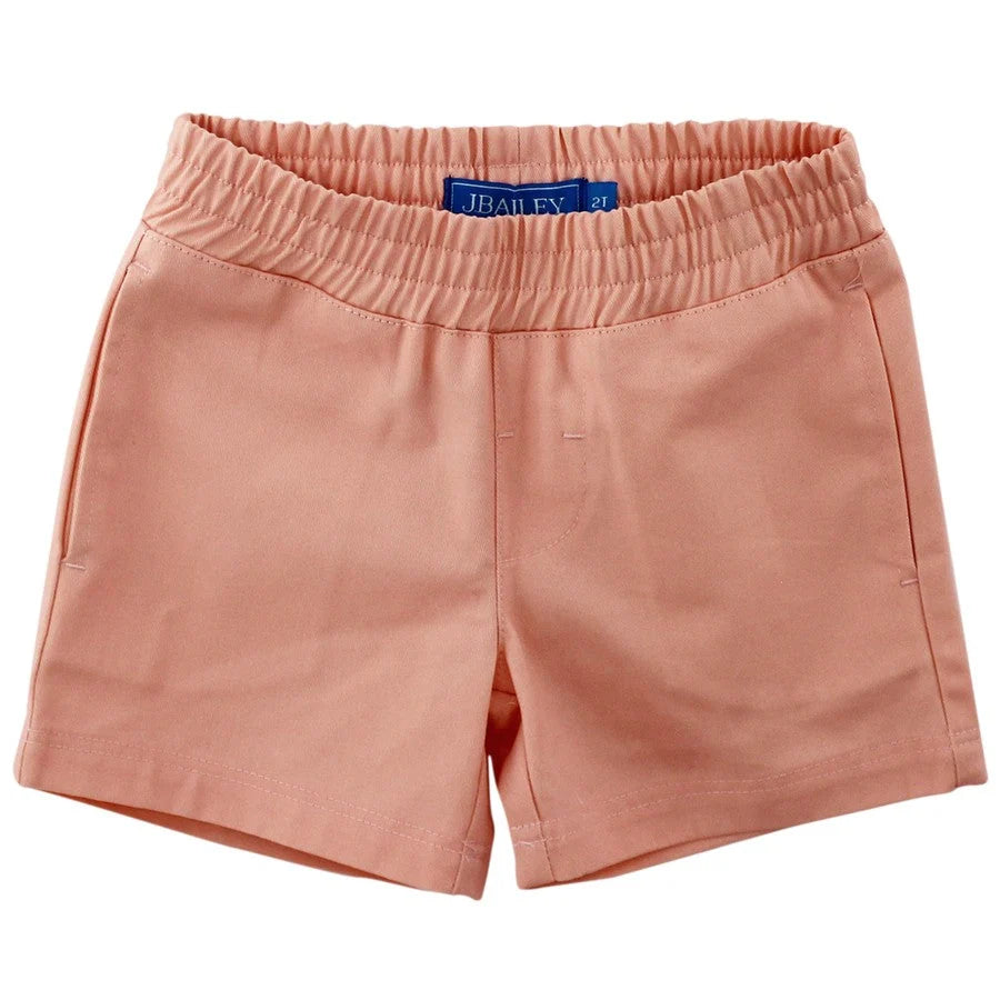 Seaside Pull on Short -Cantaloupe