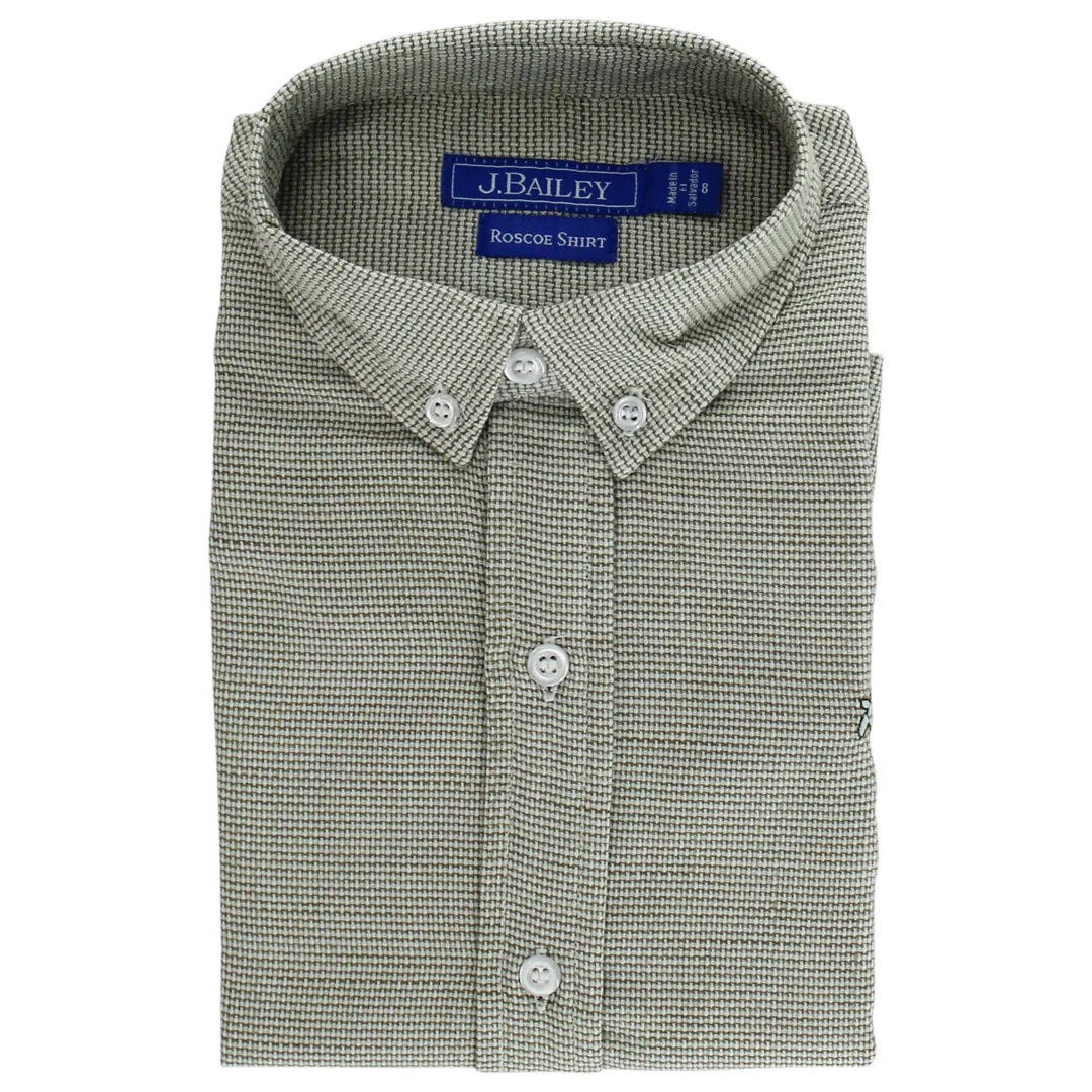 Roscoe Button Down - Basil