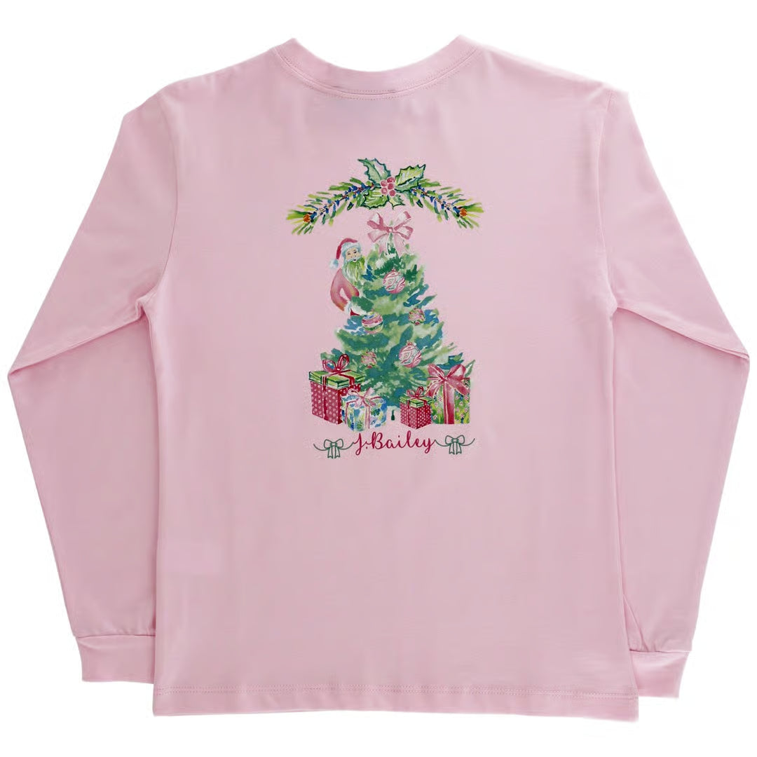 L/S Santa Tree
