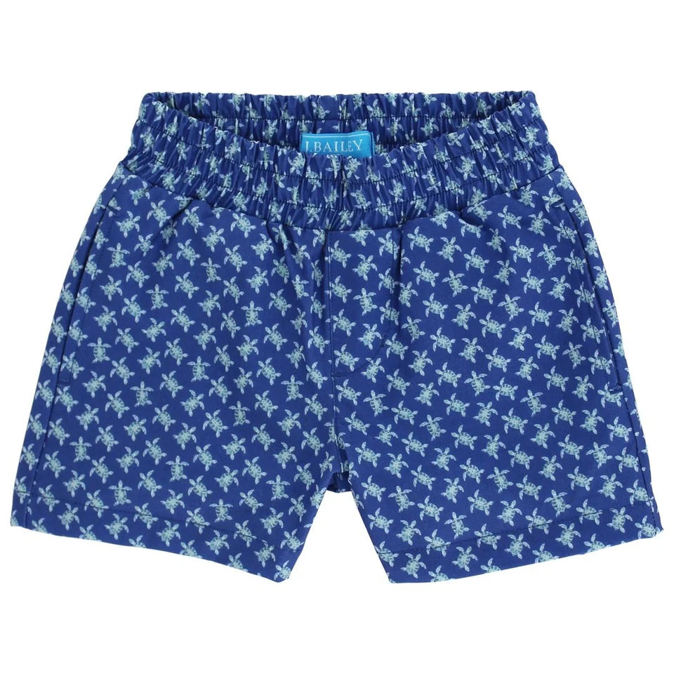 Performance Pull On Short Blue Turtles