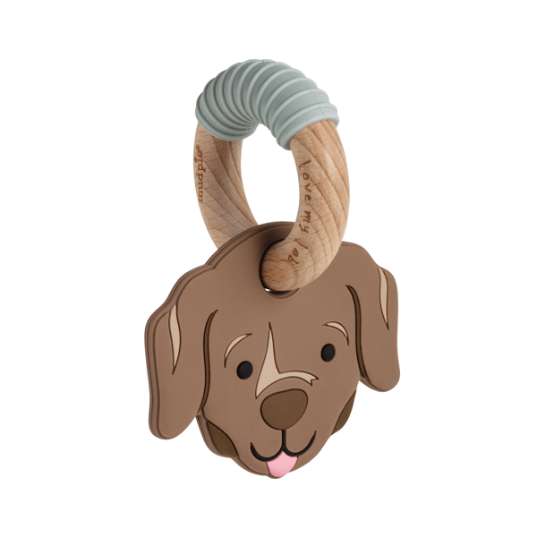 Chocolate Lab Teether