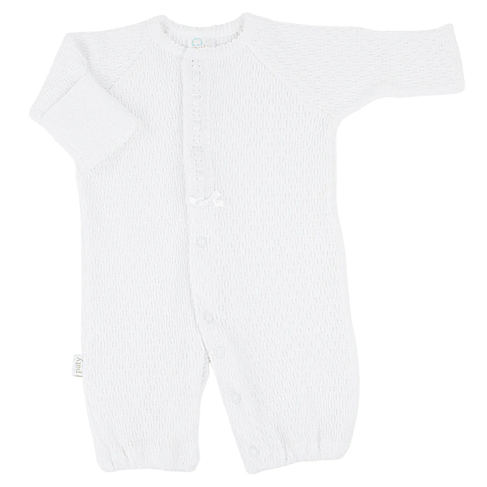 Converter with Eyelet Trim-White