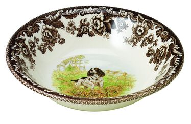 Spaniel -Woodland Ascot Cereal Bowl 8 Inch