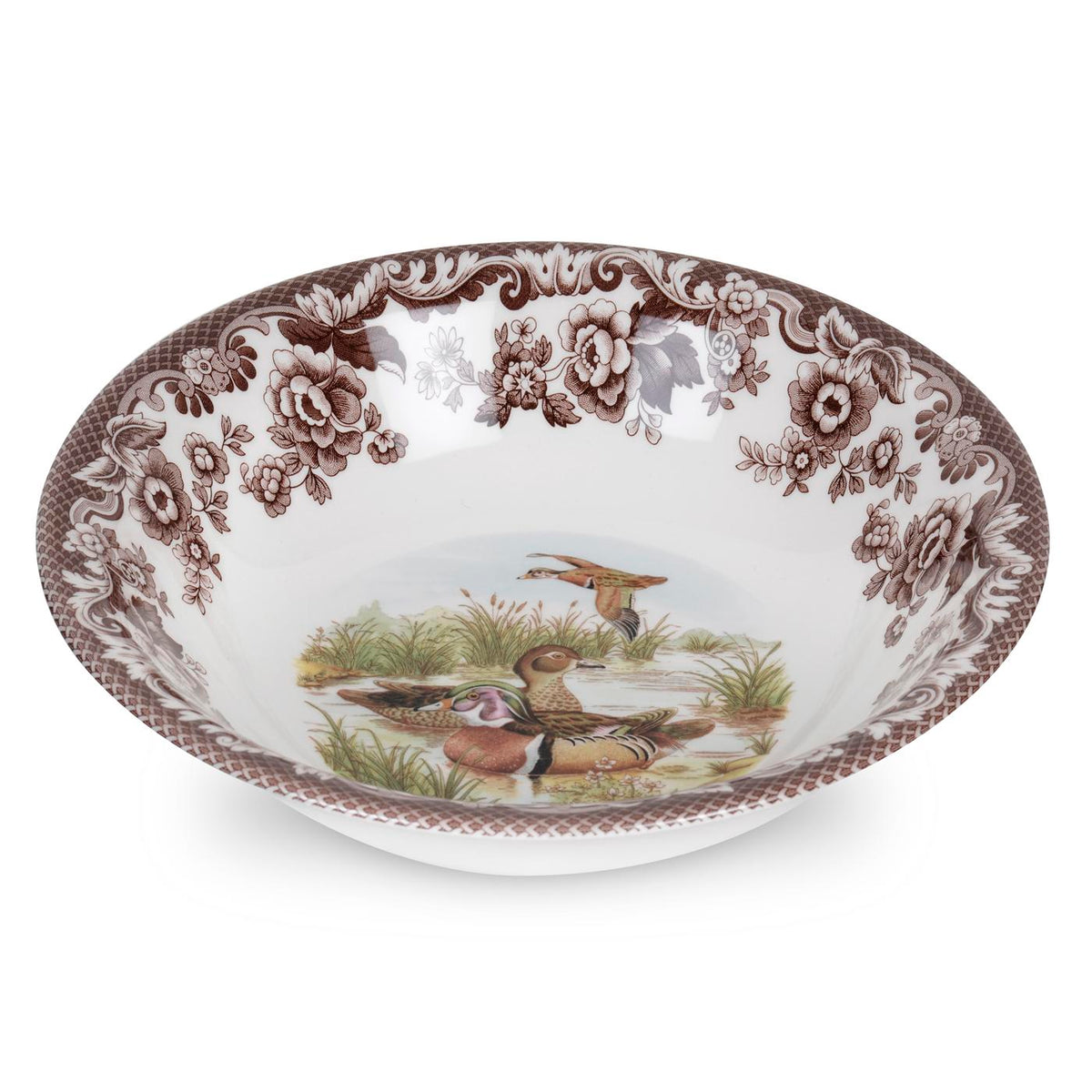 Wood Duck-Woodland Ascot Cereal Bowl 8 Inch