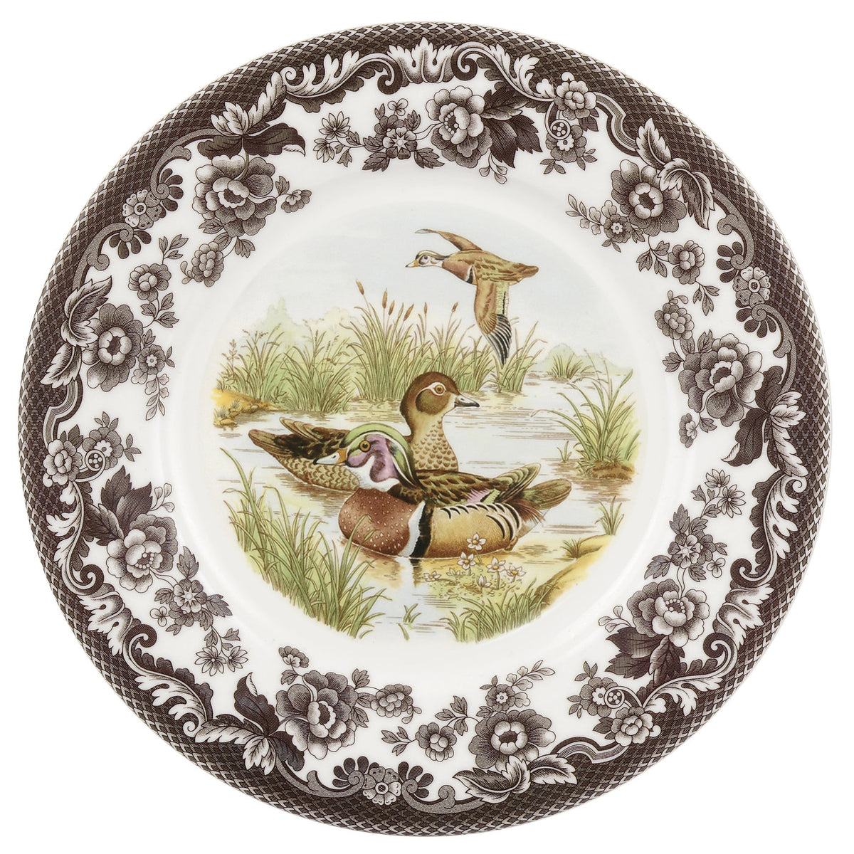 Woodland Dinner Plate - Wood Duck