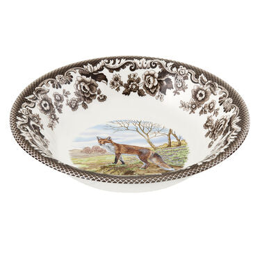 Red Fox -Woodland Ascot Cereal Bowl 8 Inch