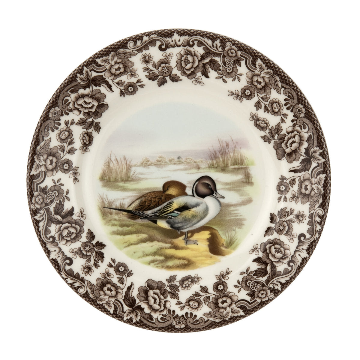 Woodland Salad Plate - Pintail Duck