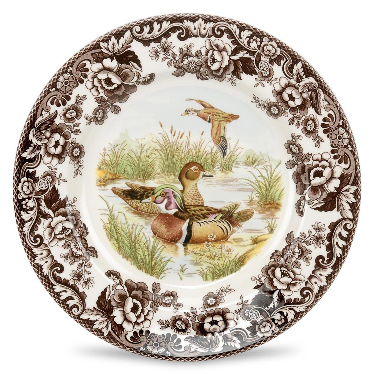 Woodland Salad Plate - Wood Duck