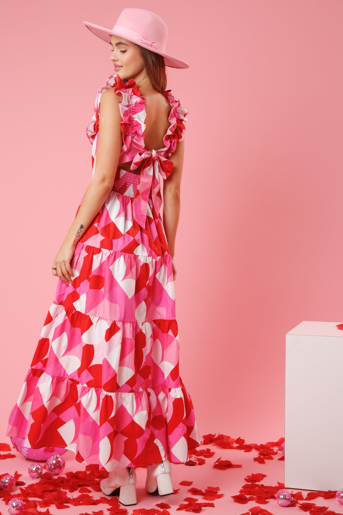 Pretty in Pink Maxi Dress