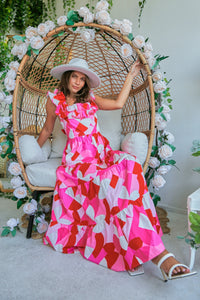 Pretty in Pink Maxi Dress