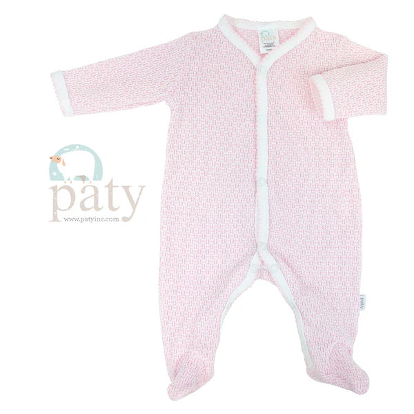 Newborn Pink Footie