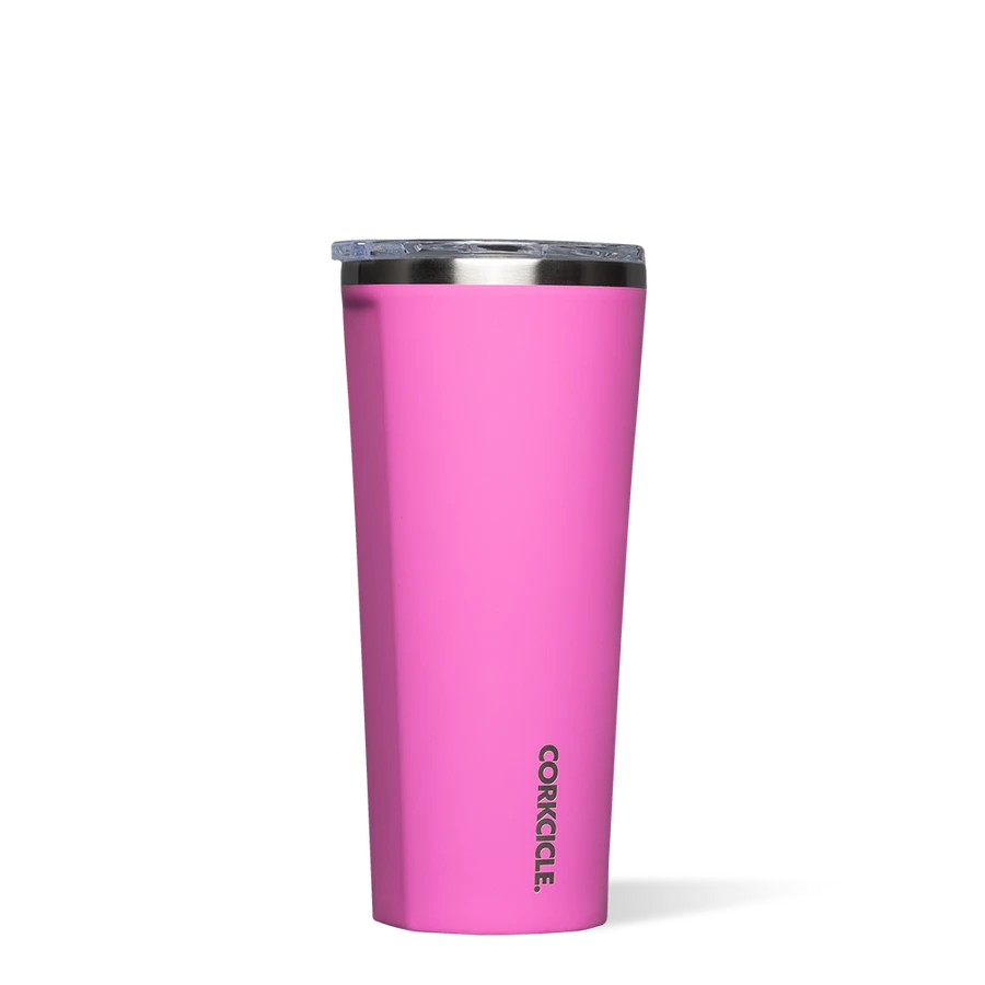 Classic Stainless Steel Tumbler 24 oz- Miami Pink