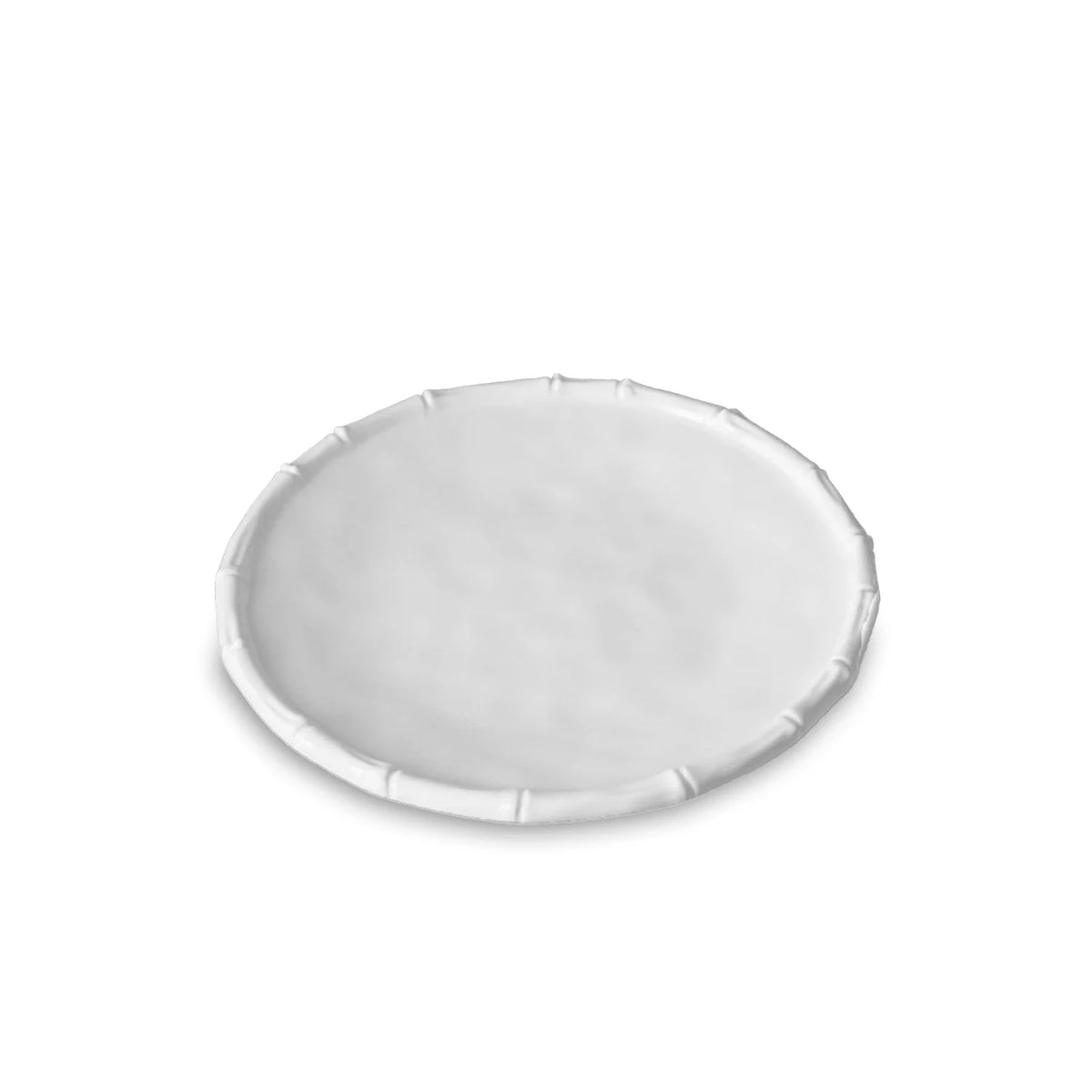 VIDA Bamboo 9" Salad Plate Set of 4 (White)