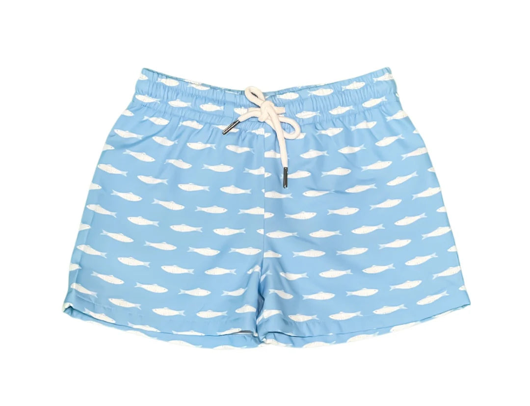 Fish Swim Shorts - Blue