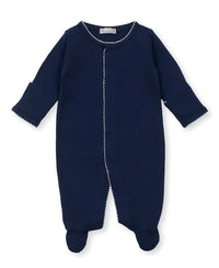 Navy Kissy Basics Footie
