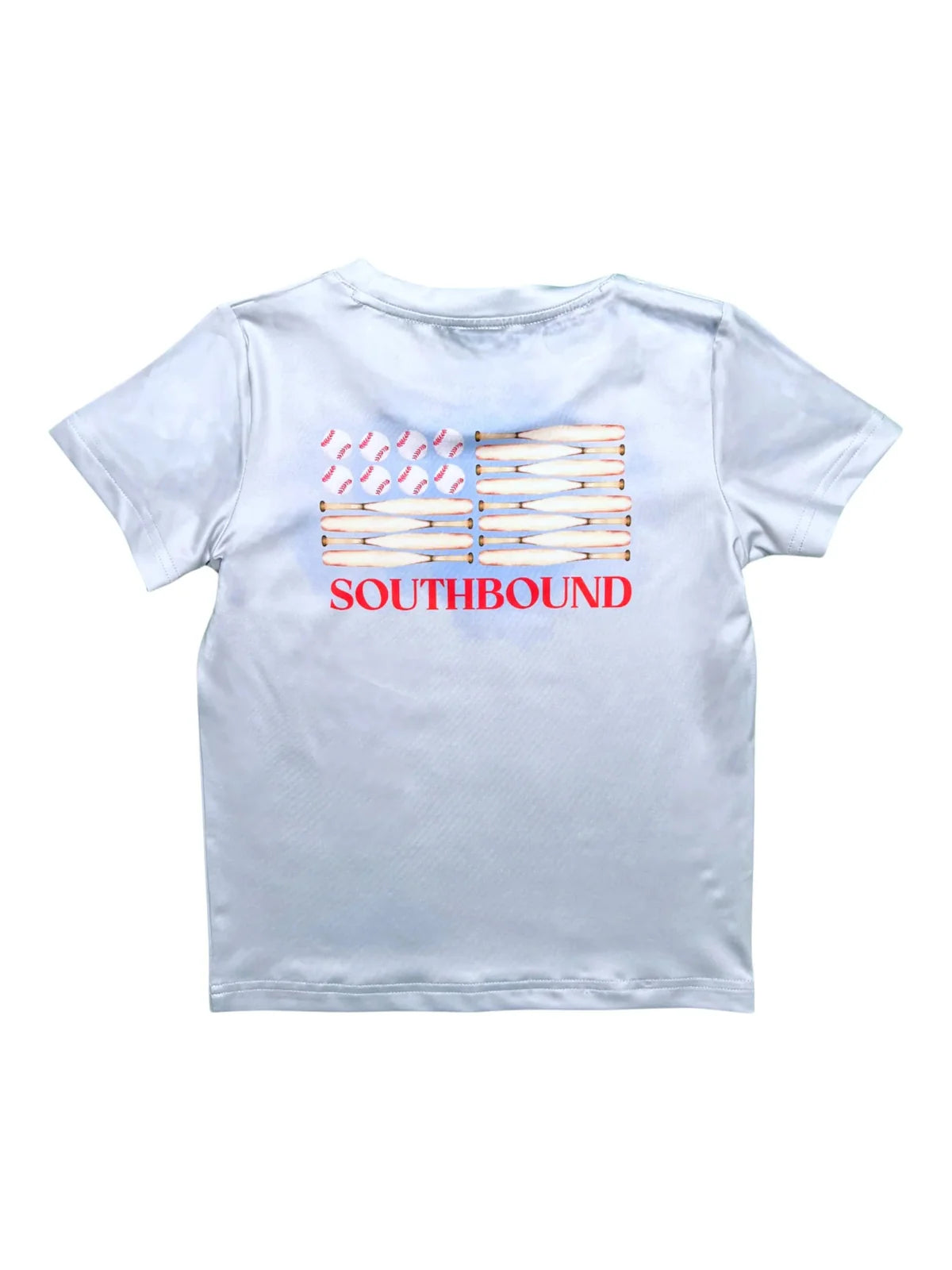 Boys Basball Flag Performace Tee