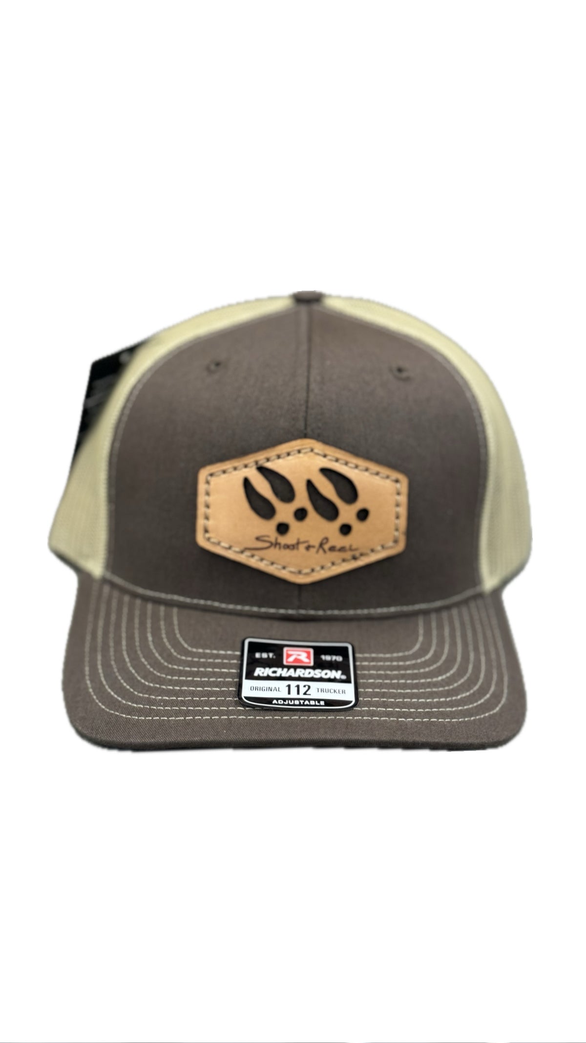 Brown Deer Tracks Patch Hat