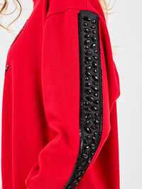 Sarah Sweatshirt Game Day Red/Black