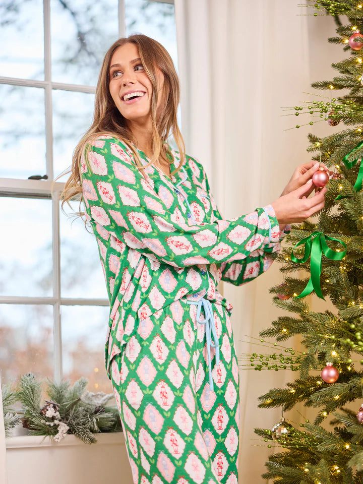 Women's Charlotte Pants Set | Christmas Cavalry