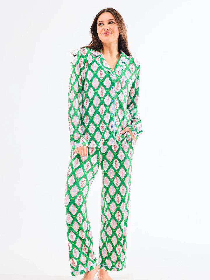 Women's Charlotte Pants Set | Christmas Cavalry