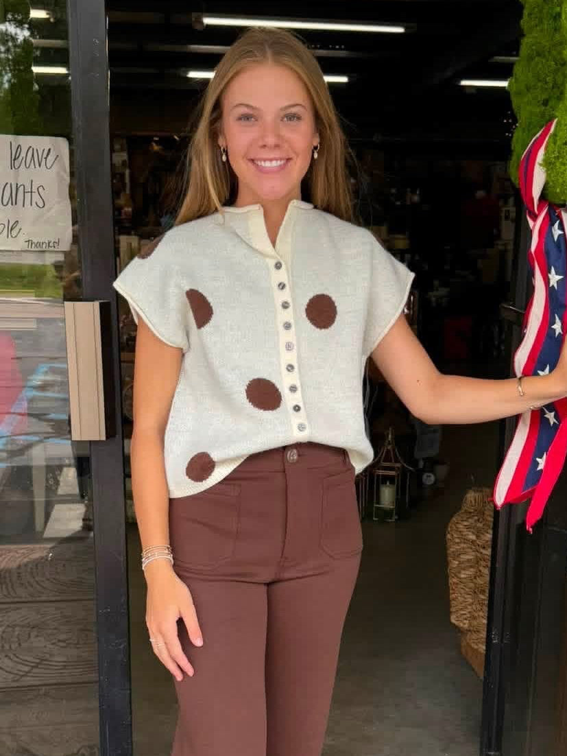 The Kristen Top - Cream