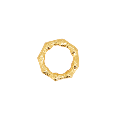 Gold Bamboo Napkin Ring