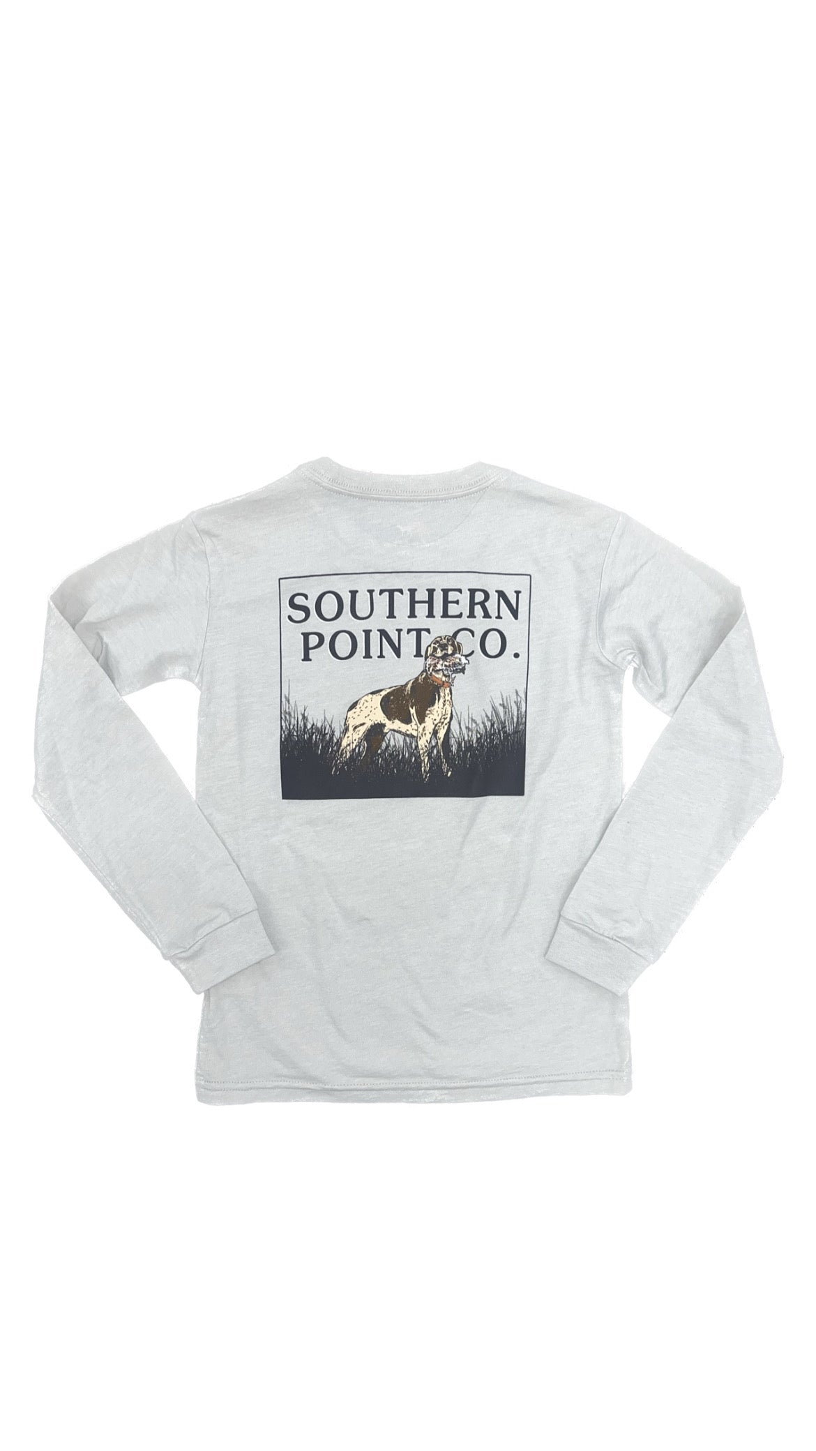 Youth Long Sleeve tee Pointer on the Hunt