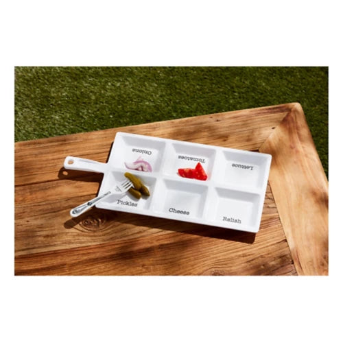 Mud Pie Circa Melamine Condiment Tray