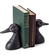 Duck Head Book Ends