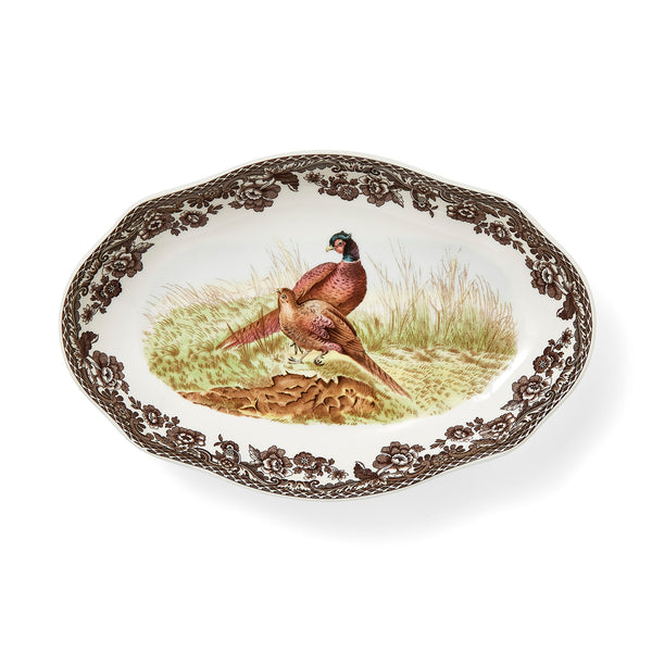 Woodland Pheasant Pickle Dish