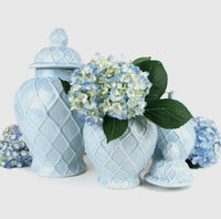 Medium Ginger Jar - Light Blue