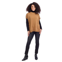 Tye Sweater Vest-BEIGE/KHAKI