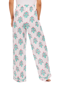 Dahlia Block Print Pajama Pants