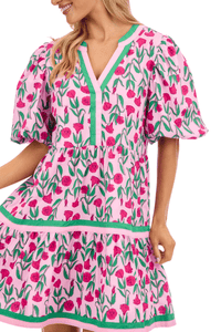 Cody Balloon Sleeve Dress