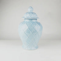 Medium Ginger Jar - Light Blue