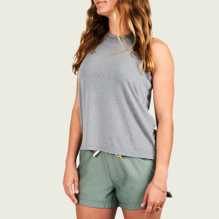 Buxton Tank - Steel Heather