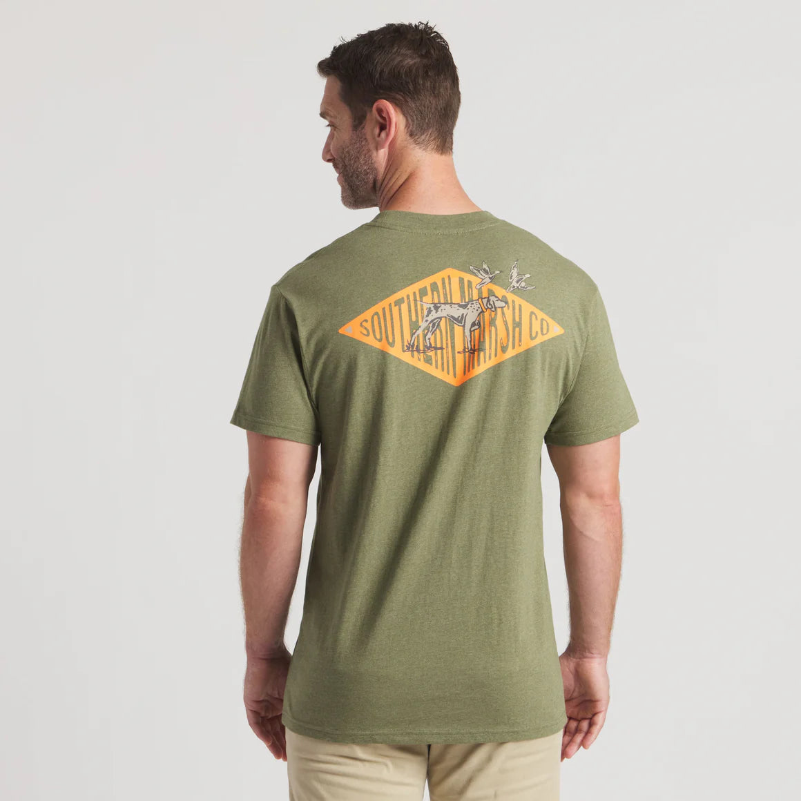 Classic Pointer Tee - Washed Dark Green
