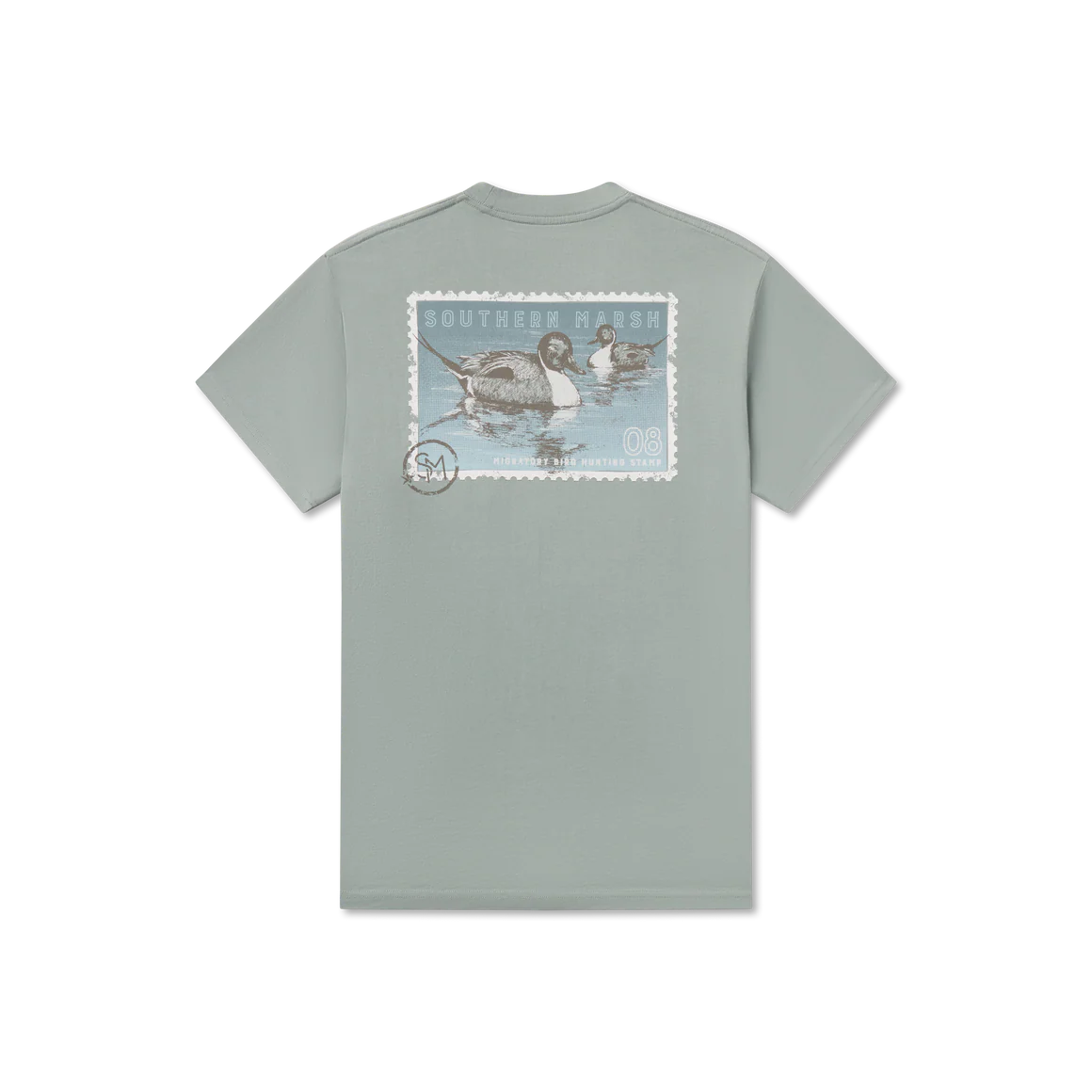 Duckstamp Pintail Tee - Burnt Sage