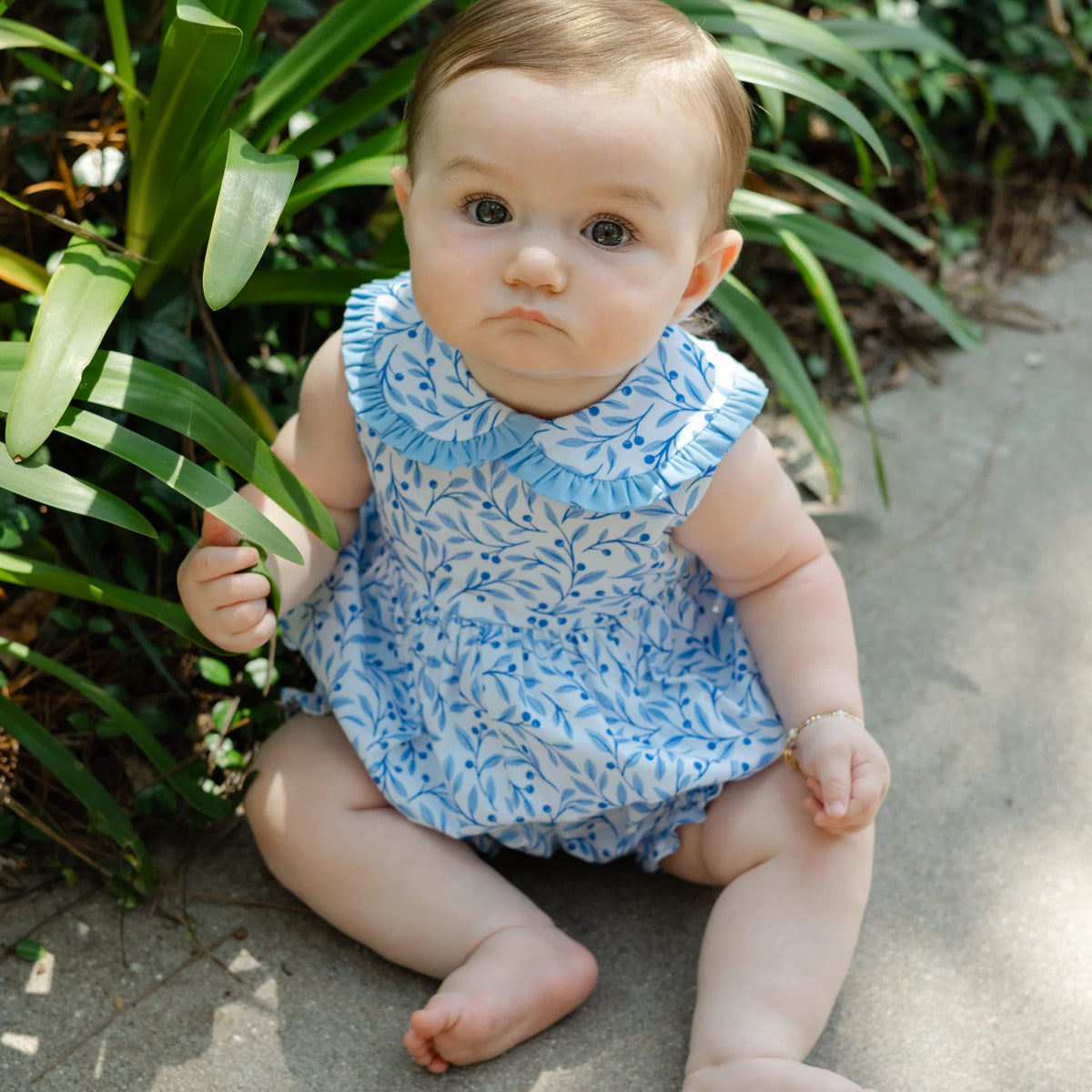 Summer Breeze Floral - Romper Short