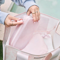 Jelly Makeup Bag -Ballet Pink Twinkle