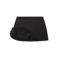 Jane Pleated Active Skirt - Black